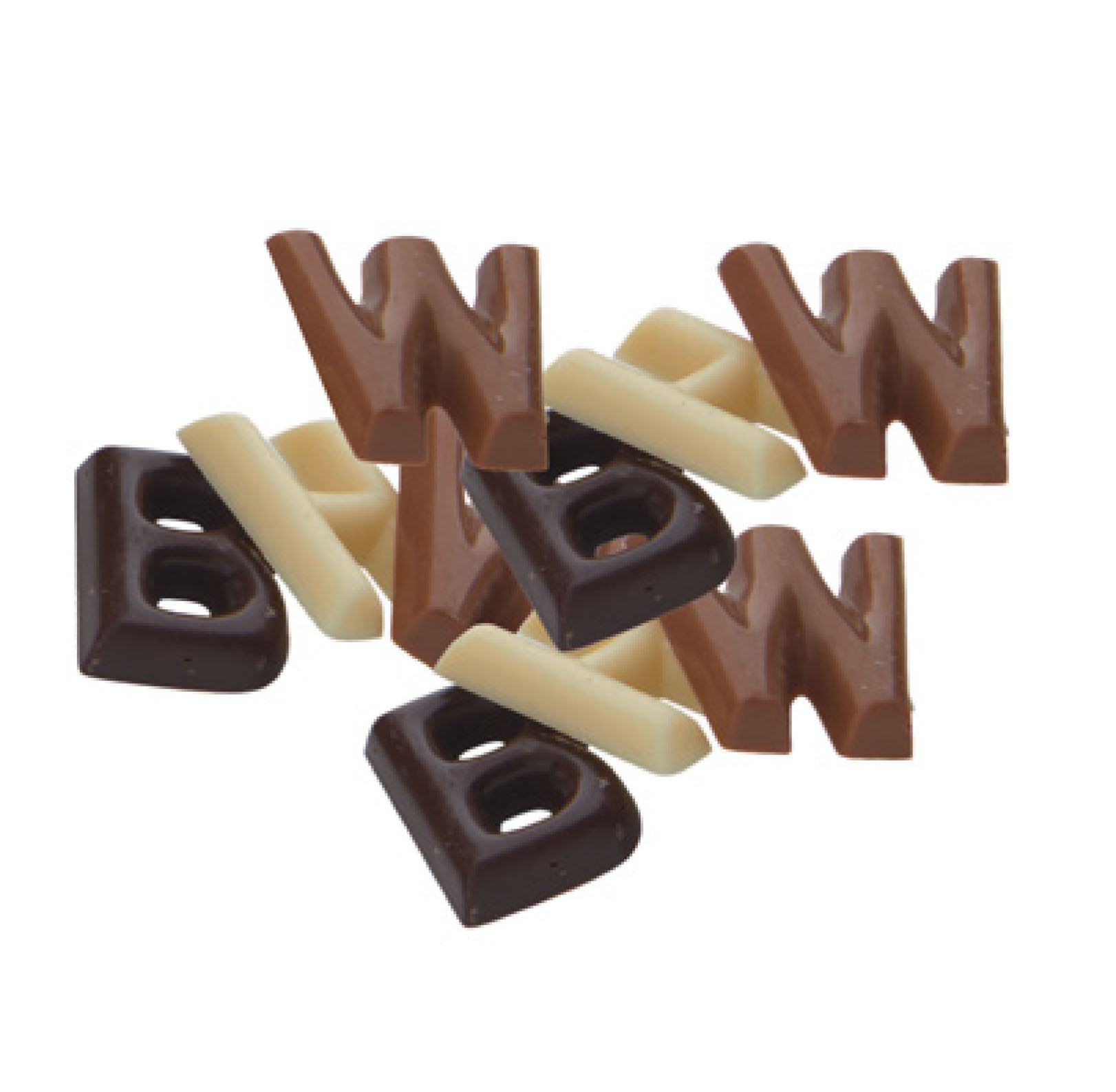 Chocolade lettertjes, sinterklaas lettertjes, doosje chocolade lettertjes