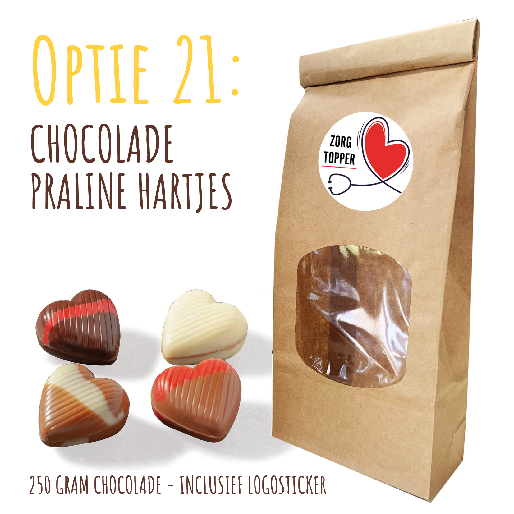 chocolade praline hartjes