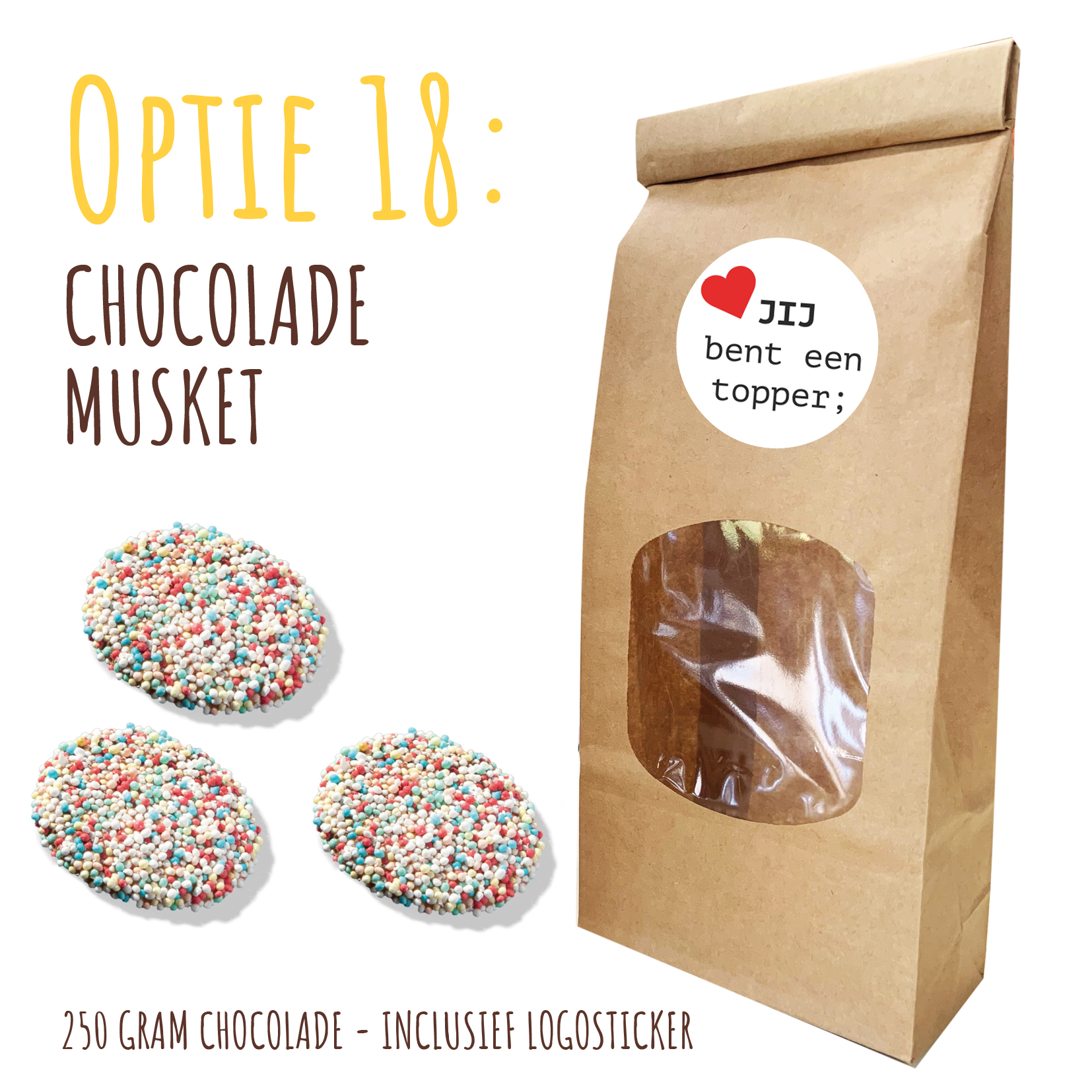 chocolade musket, disco 