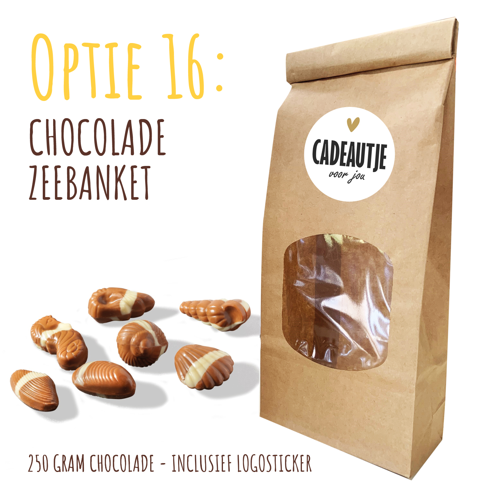 Chocolade zeebanket , zee