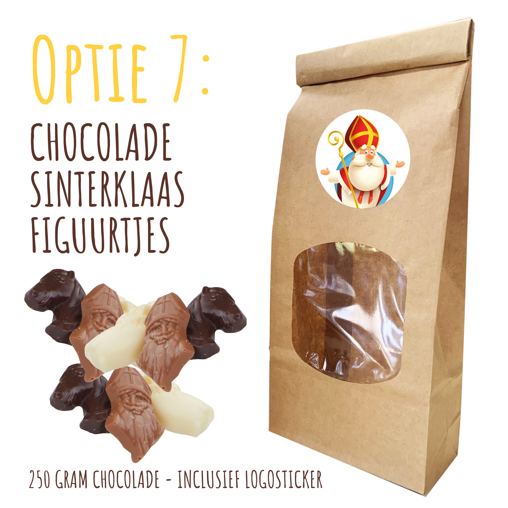 platte sint chocolade