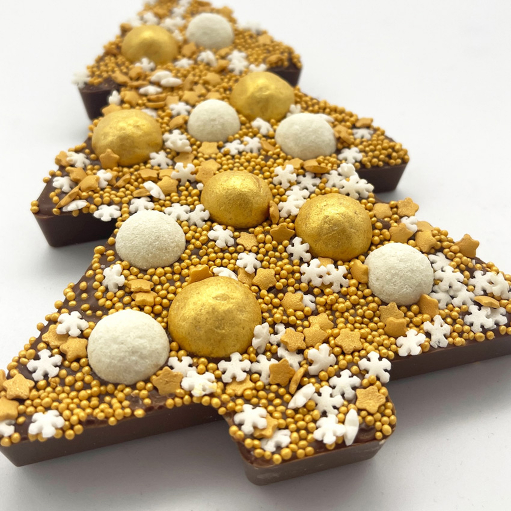 Chocolade kerstboom, kerst, Happy truffel