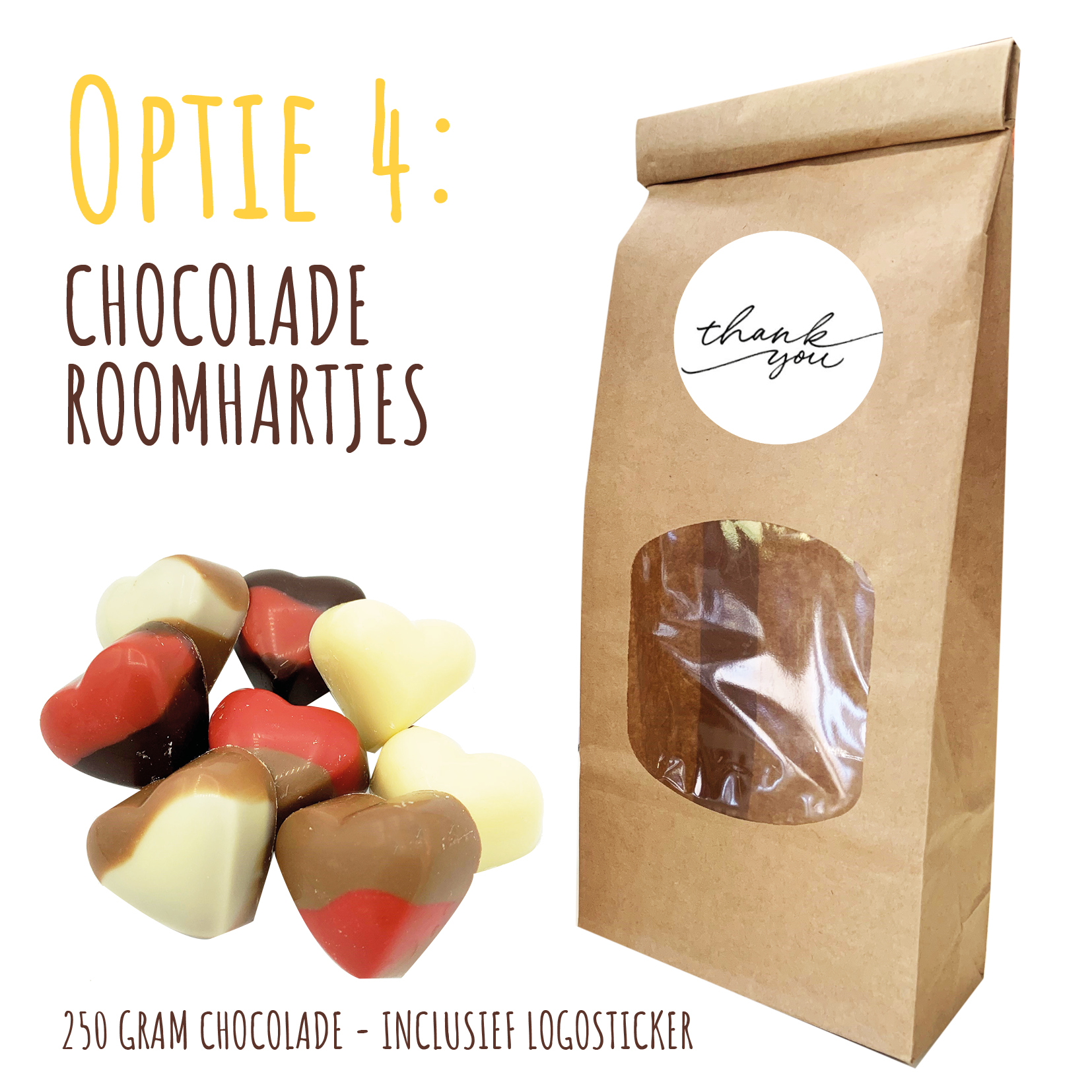 chocolade hartjes, roomhartjes